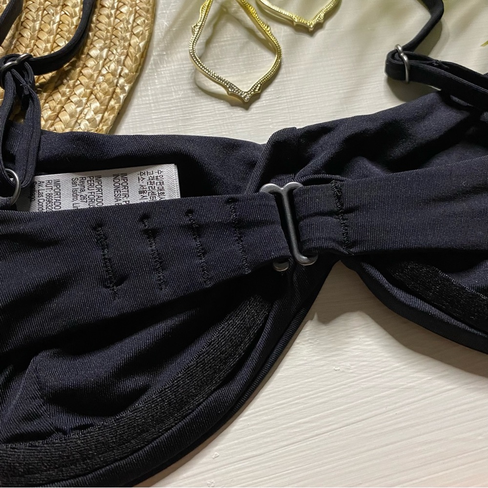 Billabong x Seafolly ๐บ Black Kenzley Bikini Top | Cheeky Floral Bottoms ๐๏ธ๐ - Picture 10 of 15